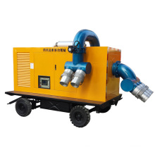 Silent Mobile Trash Dewatering Pump